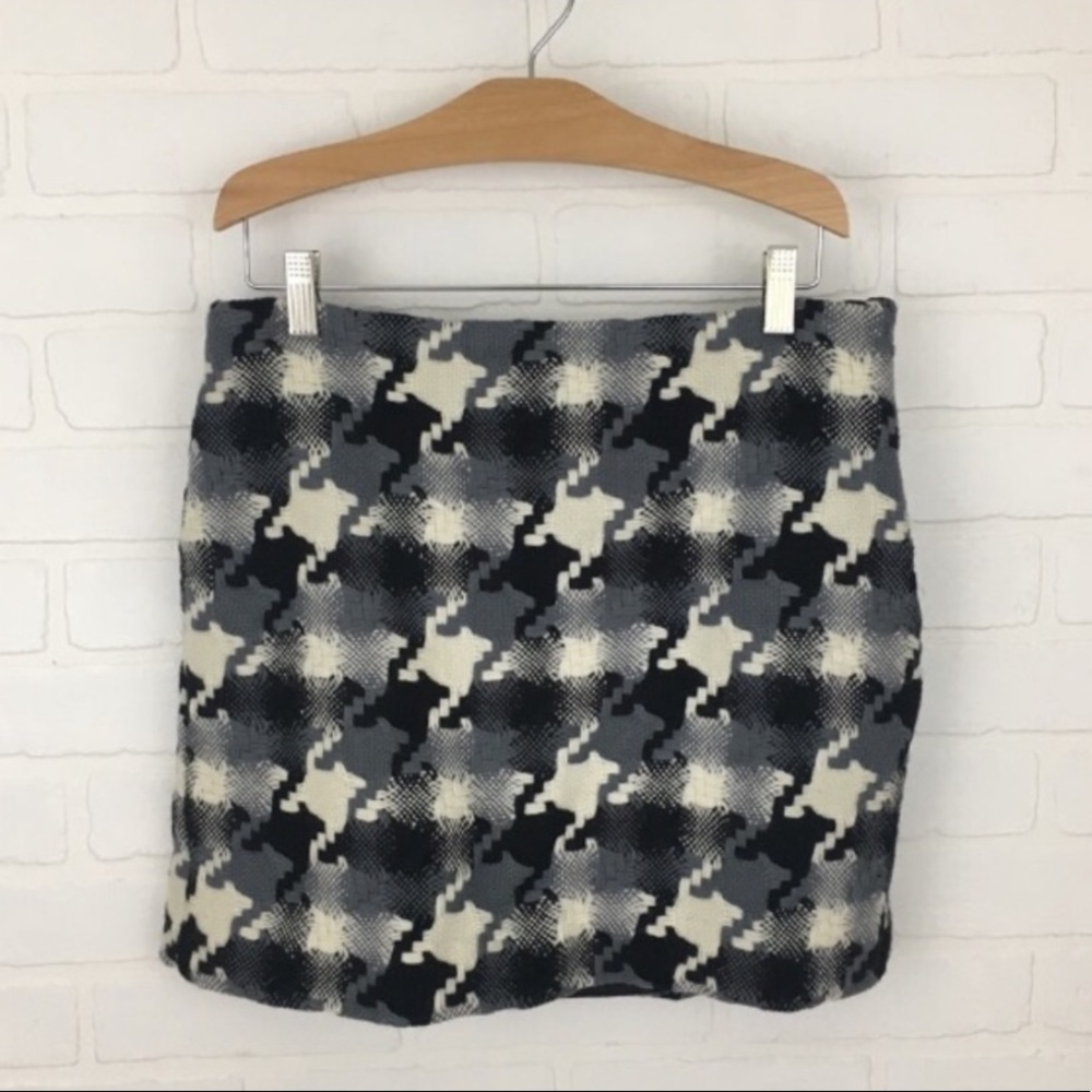 J. Crew NWT Houndstooth Skirt